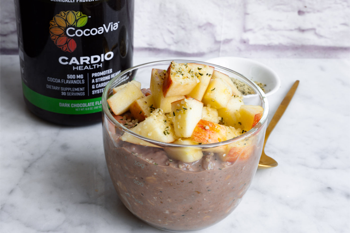 Cocoa Cinnamon Bun Overnight Oats Recipe CocoaVia