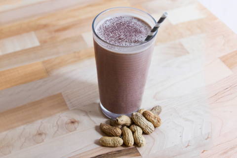 Peanut Butter Chocolate Smoothie Recipe | CocoaVia