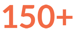 hundred and fifty plus