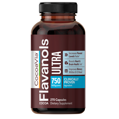 750mg Ultra Cocoa Flavanols Capsules