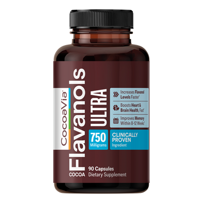 CocoaVia™ 750mg Ultra Cocoa Flavanols Capsules