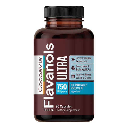 CocoaVia™ 750mg Ultra Cocoa Flavanols Capsules