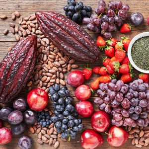 Fruits with Cocoa