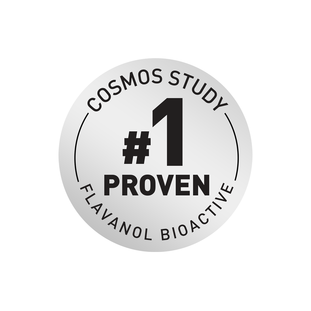 Cosmos study # 1 proven flavanol bioactive