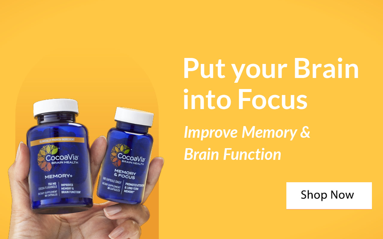 Put your Brain into Focus. Improve Memory & Brain Function. Shop Now