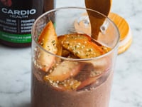 Cocoa Flavanol Rich Cinnamon Bun Overnight Oats