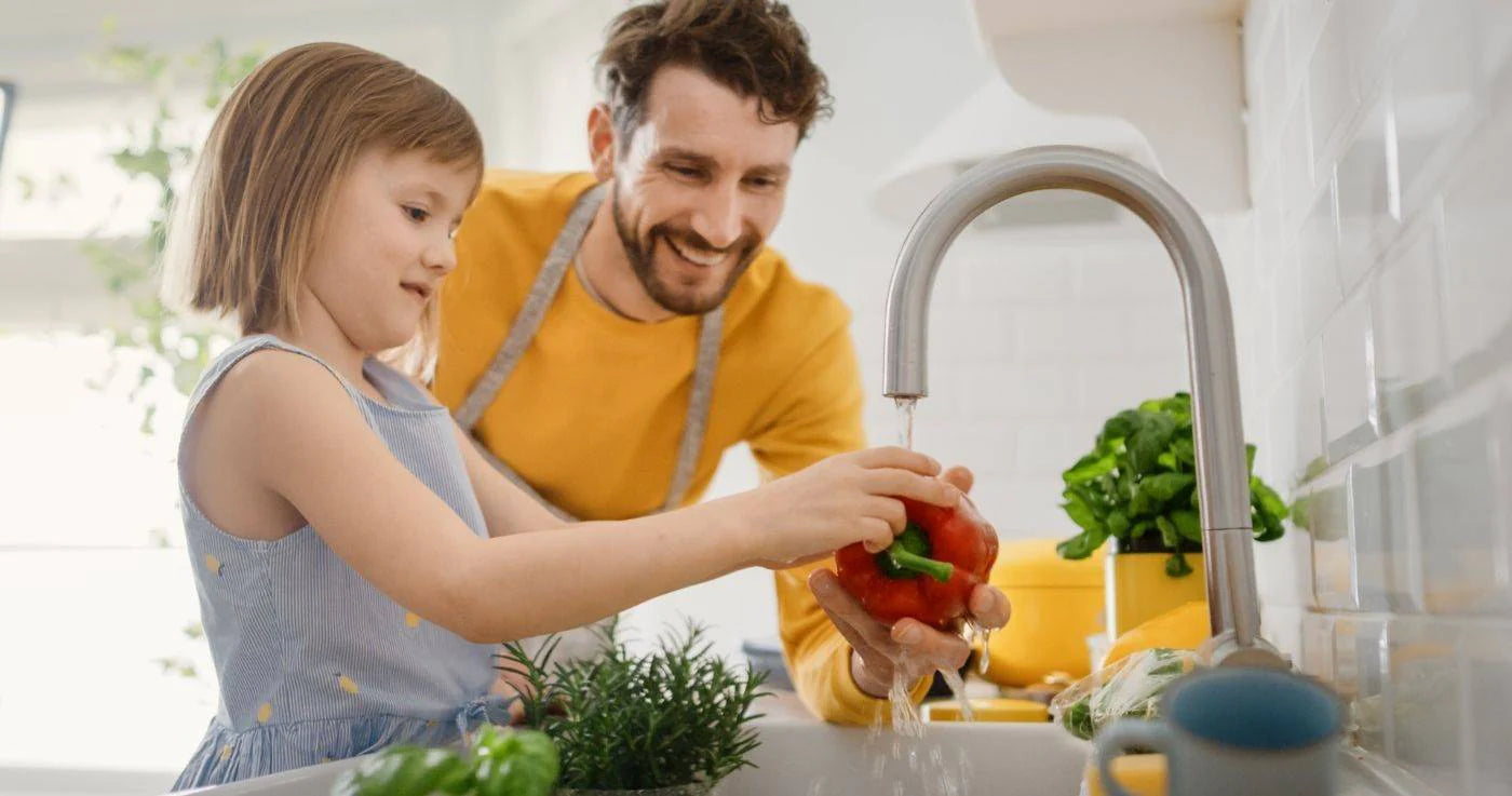 Washing vegetable